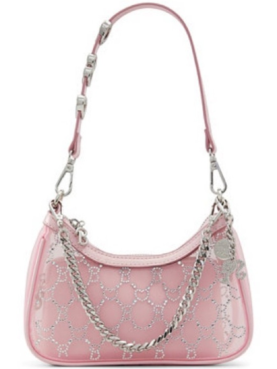 Aldo Handbags - Aldo x Barbie Pink Shoulder Bag with Silver Chain